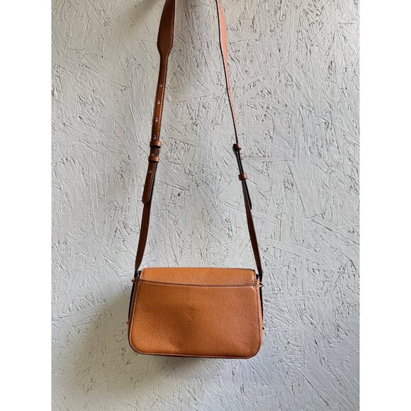 KATE SPADE NY Liv pebbled leather flap crossbody - Cavern Clay /Tan - Picture 10 of 14